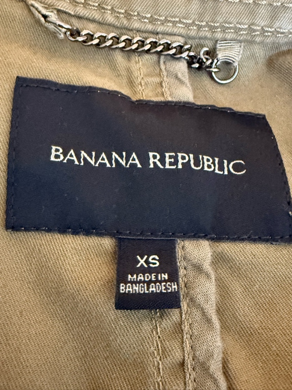 Banana Republic Utility Jacket XS Olive Green Hooded Anorak Cinch Waist
Outdoor - Picture 12 of 14